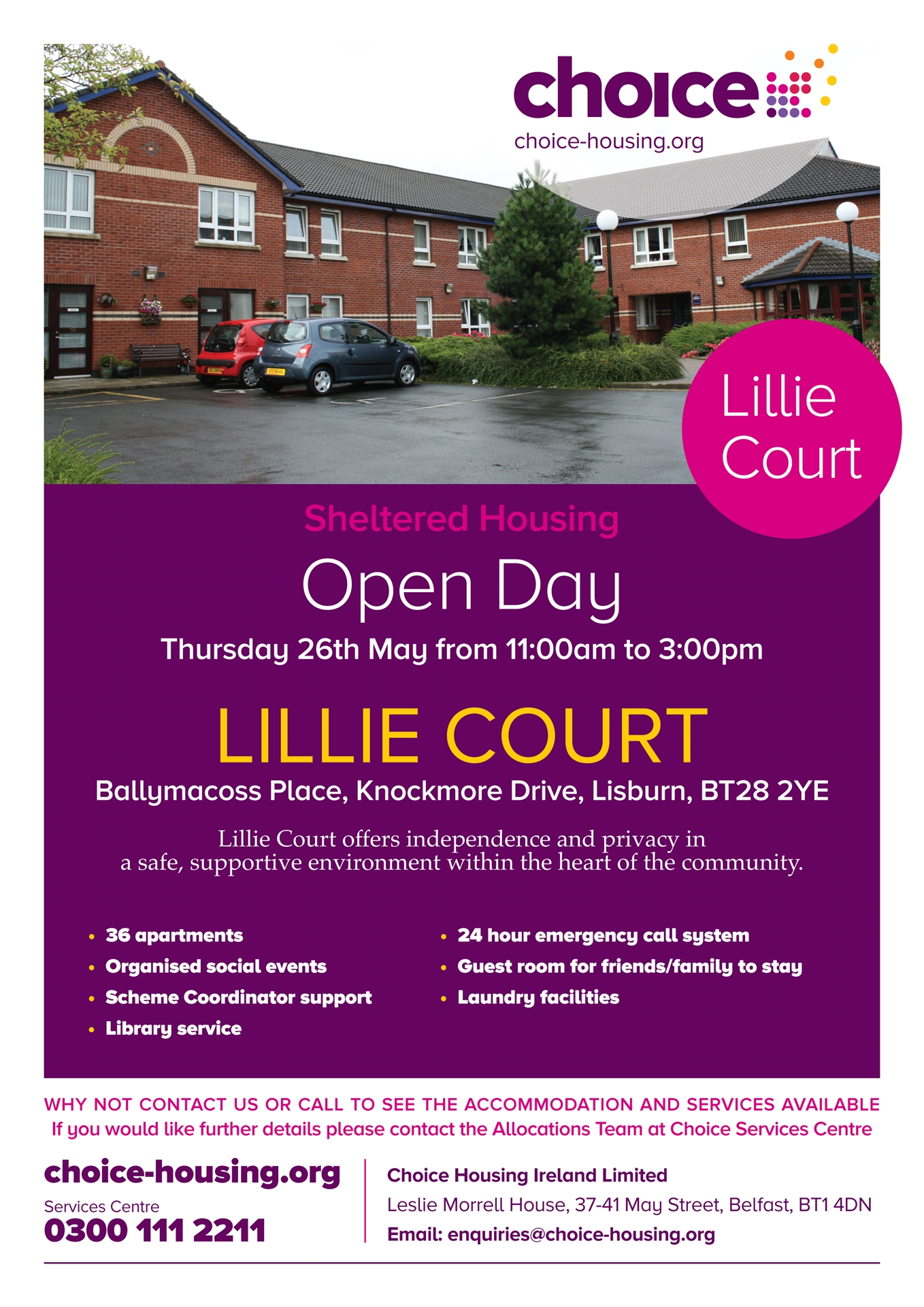 Lillie Court Open Day