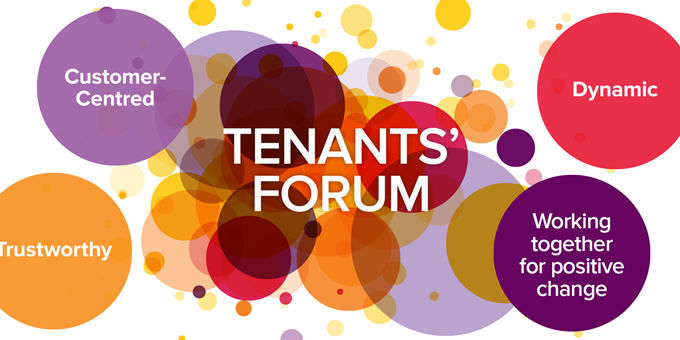 The new incoming Chair of the Tenant’s Forum