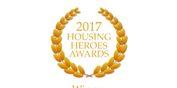 President Recognised at Housing Heroes Awards