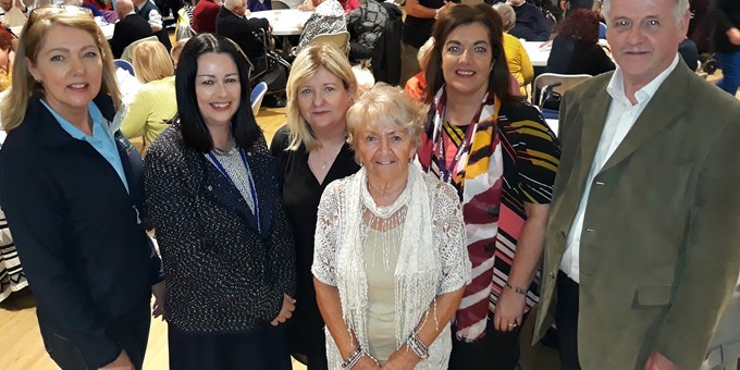 Tenants gather to celebrate  International Older People’s Day