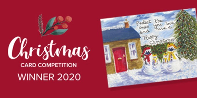 Find out the winner of our Christmas card competition