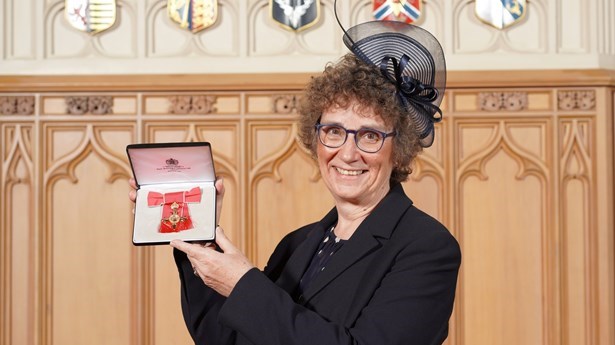 Hazel Bell receives OBE