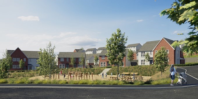 New plans lodged for over 250 homes in the Waterside