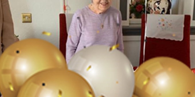 Celebrating a centenarian at St. Elizabeth’s