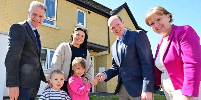 Lyons hails 17% increase in social home building